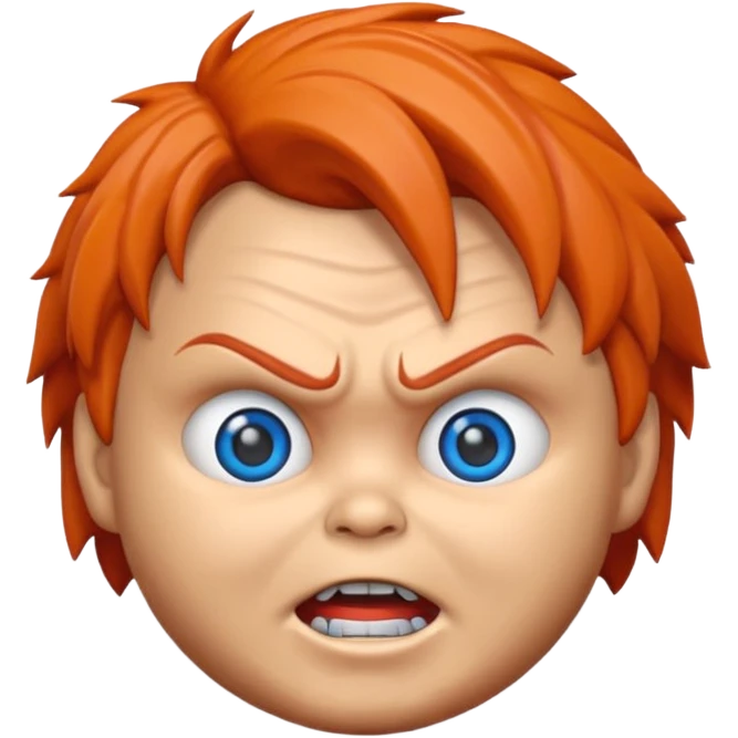 Un emojin de chuky emoji