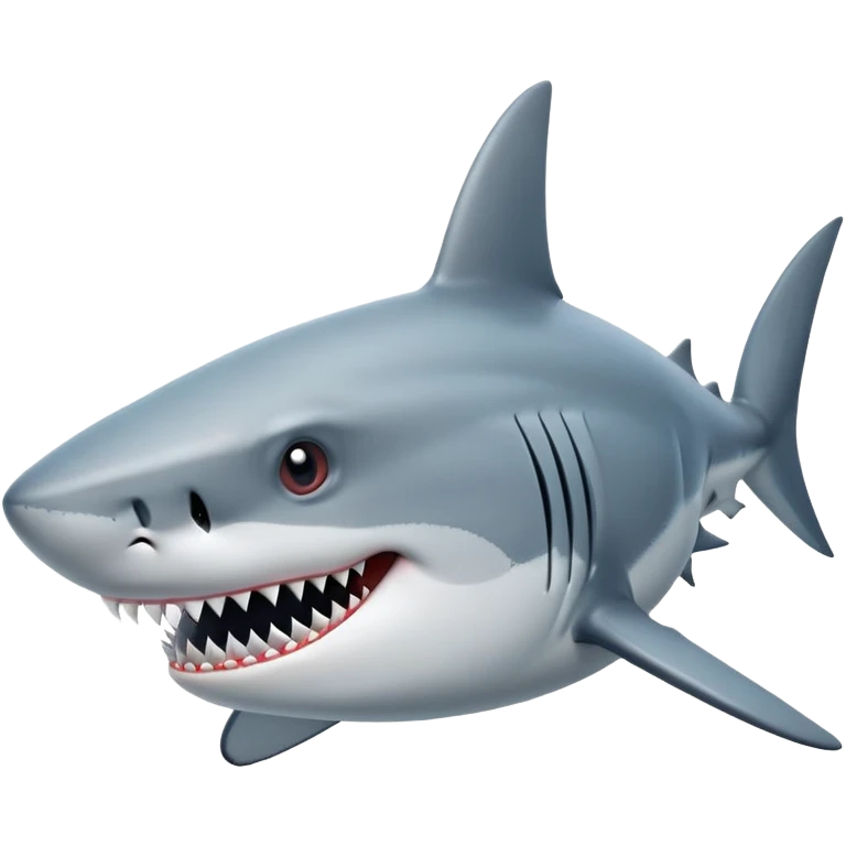 Shark with Mohawk  emoji