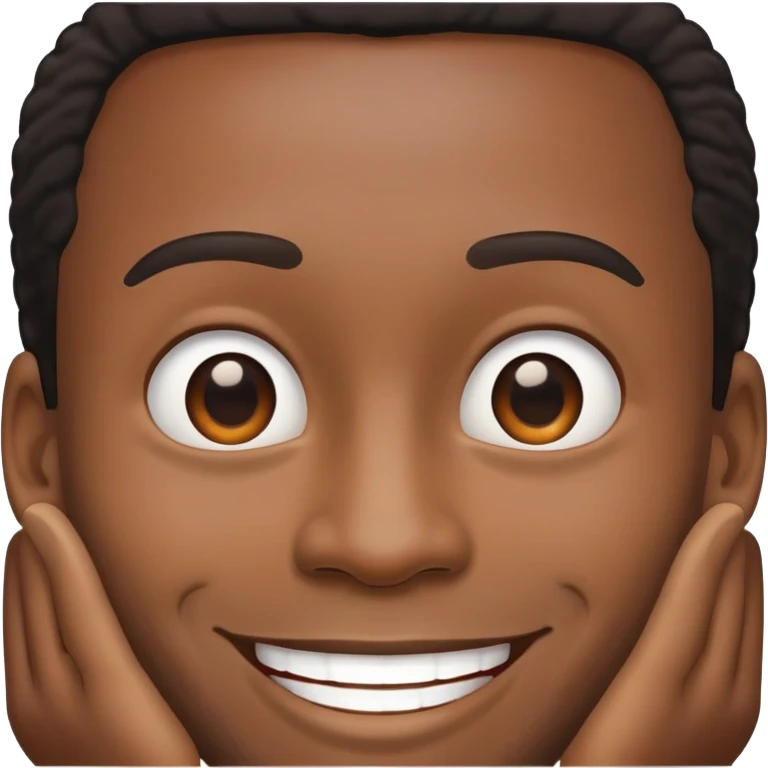 black man emoji