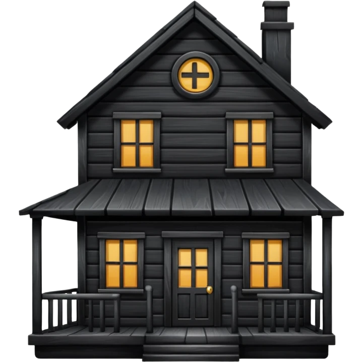 Black house emoji