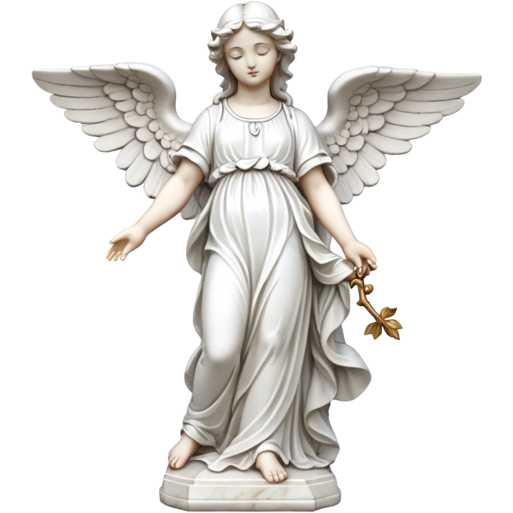angel statue  emoji