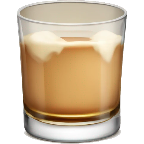 whiskey baileys emoji