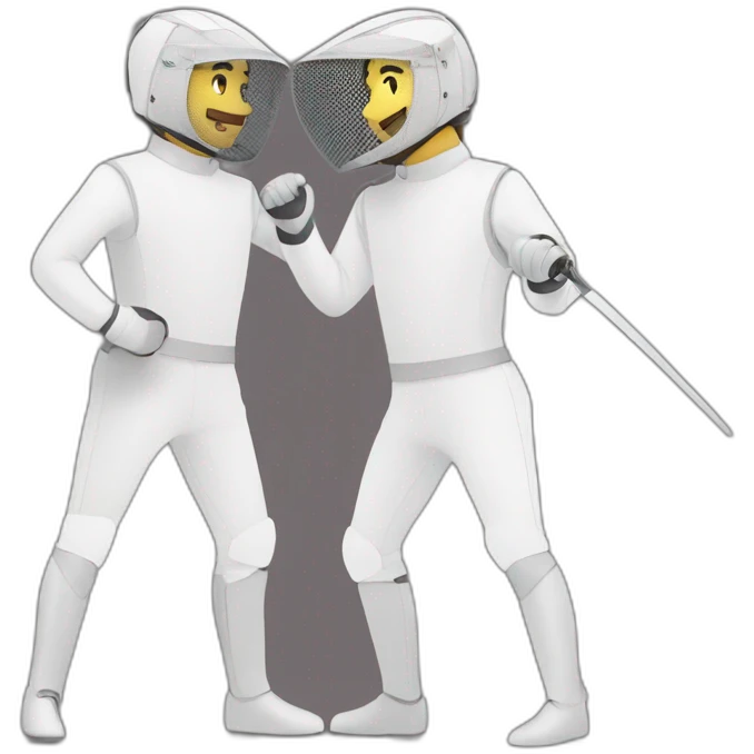 Fencing emoji