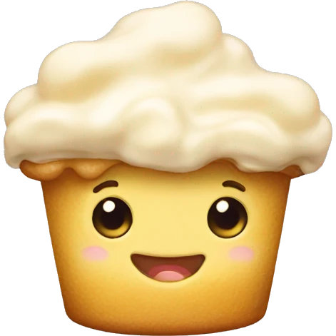 custard creampuff emoji