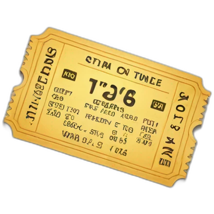 cinema ticket emoji