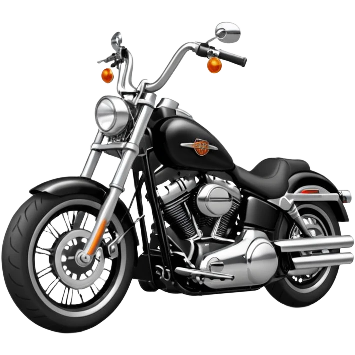 Softtail Harley Davidson emoji