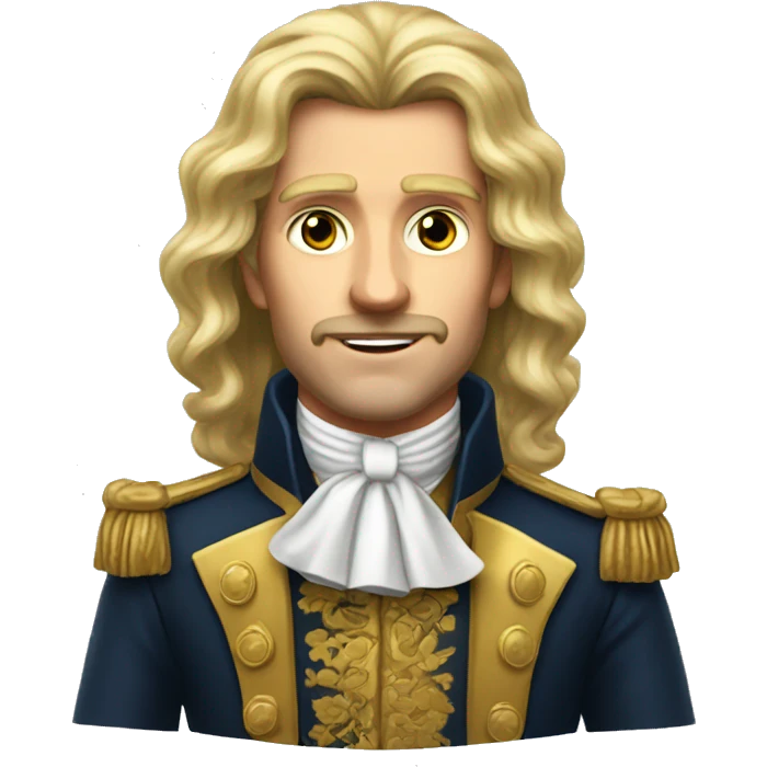 czech goldish long hair aristocrat emoji