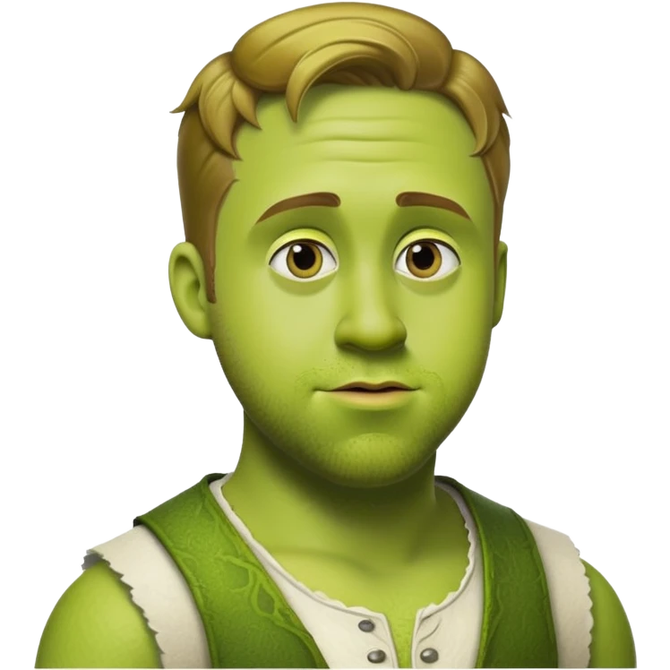 Раян Гослинг Шрек  emoji