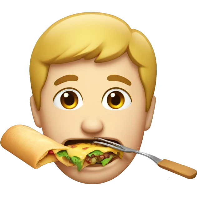 Eating very much emoji