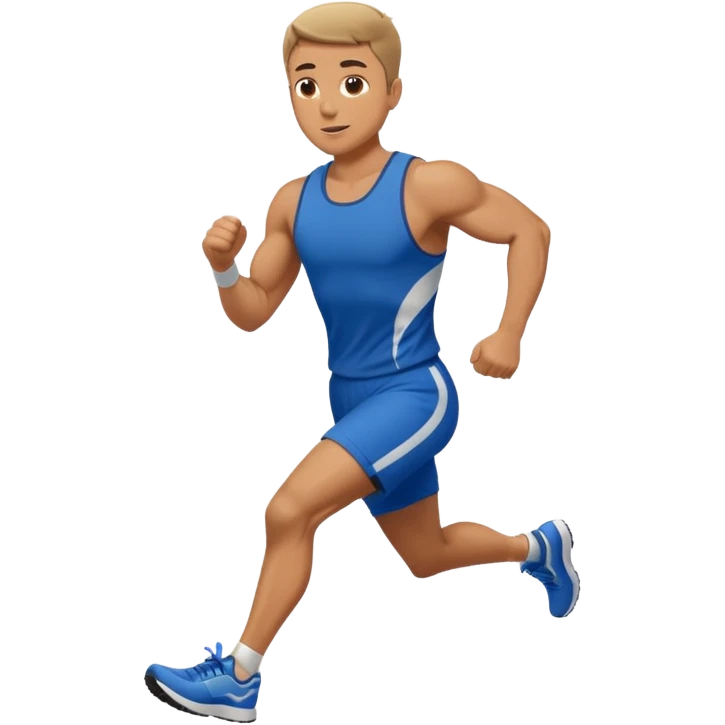 man running in sportswear emoji