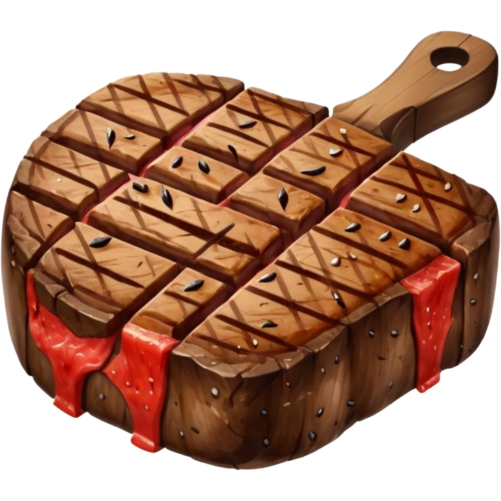 bistec de carne como el de tom y jerry emoji