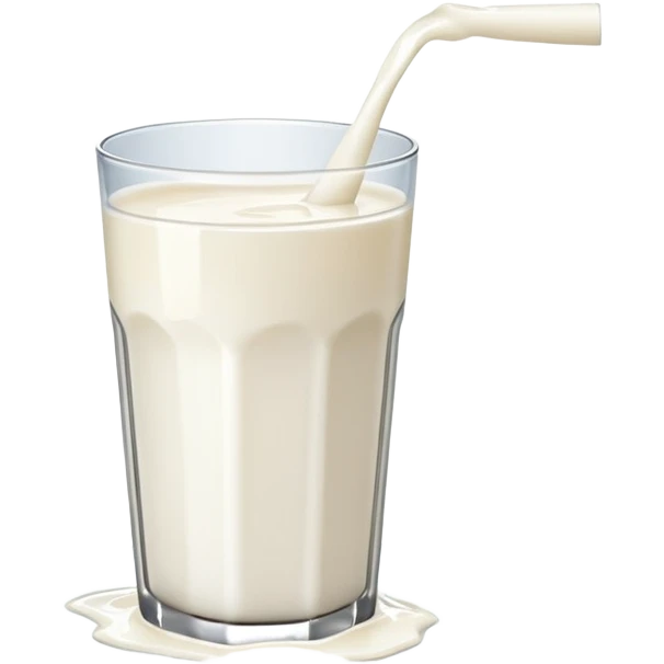  glass of milk spill on floor emoji