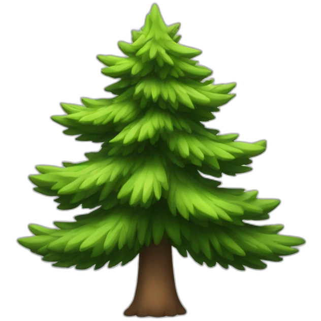 pine tree emoji