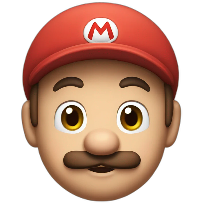 pregnant mario emoji