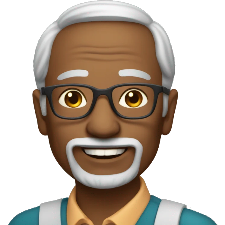 a dynamic teacher of 55 years emoji