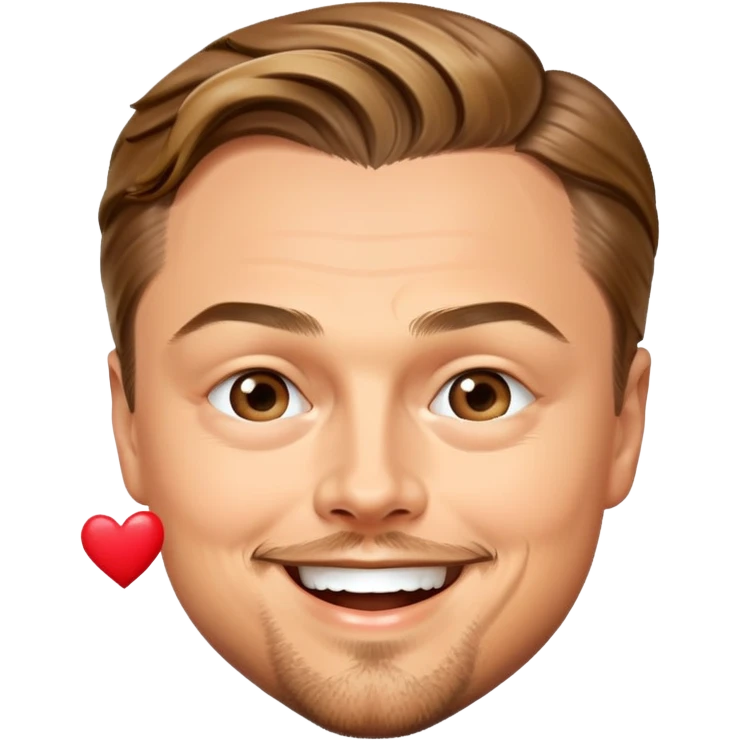 Leo DiCaprio send you a kiss. emoji