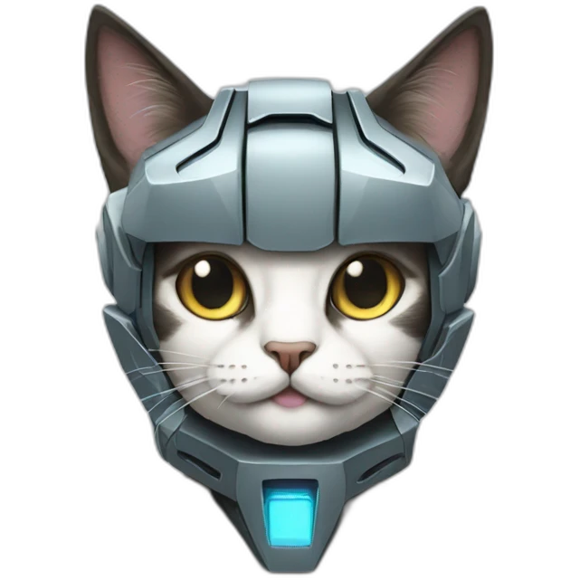 Transformer cat emoji