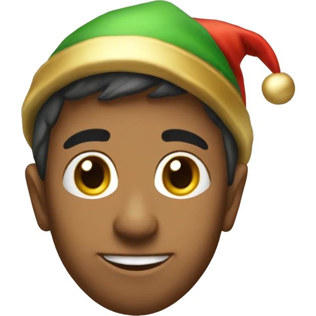 elfo navideño  emoji