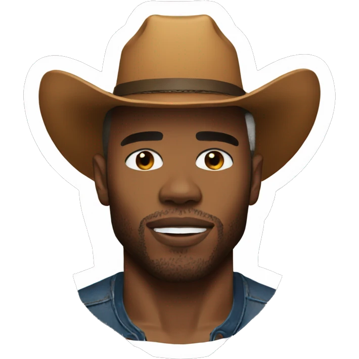 frank ocean with a cowboy hat emoji