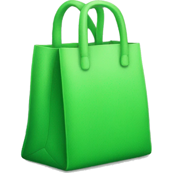 green bag emoji
