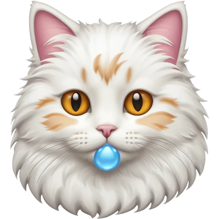 fluffy cat emoji