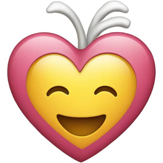 iPhone heart smile  emoji