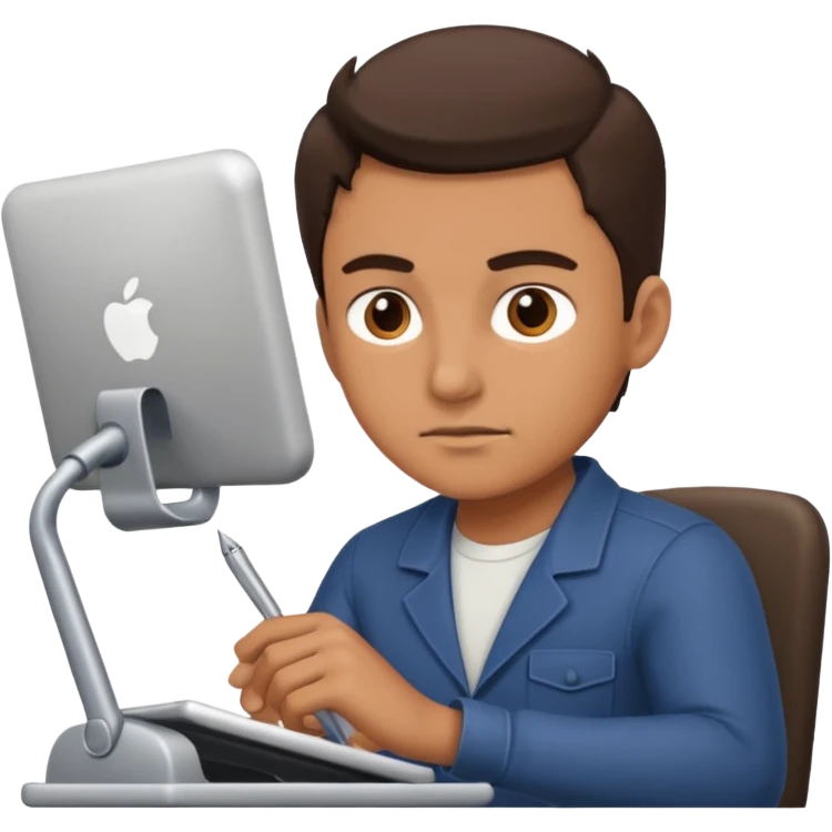 man working emoji