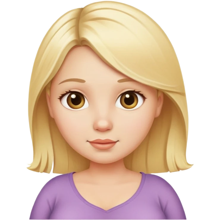 pregnant blonde girl  emoji