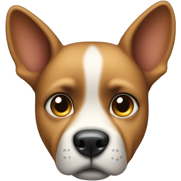 Embarrassed dog emoji