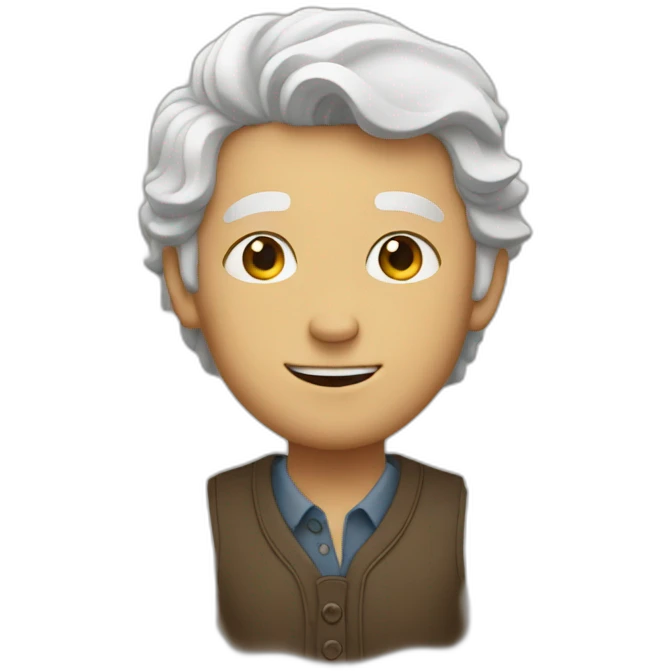 White man make a heart emoji