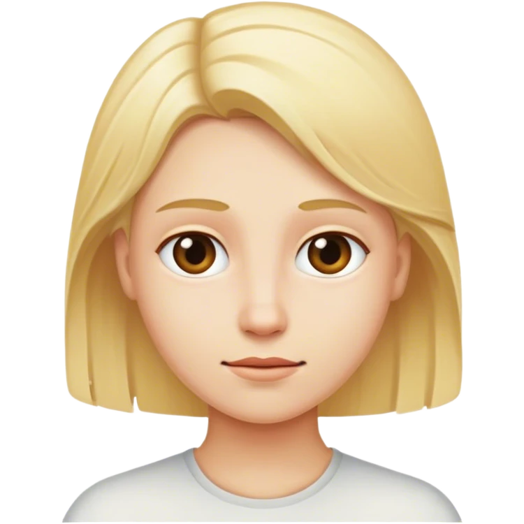 Blond emoji
