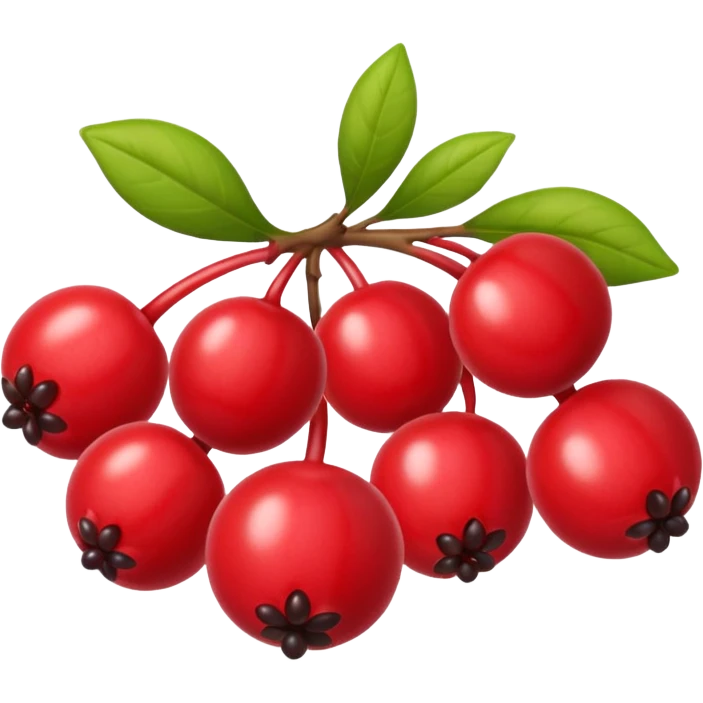 honeysuckle berries emoji