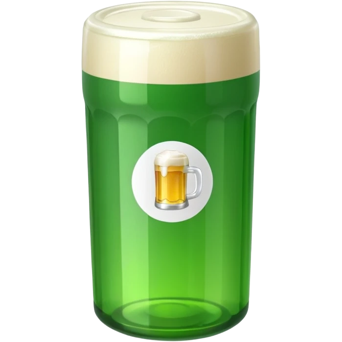 green beer toy emoji