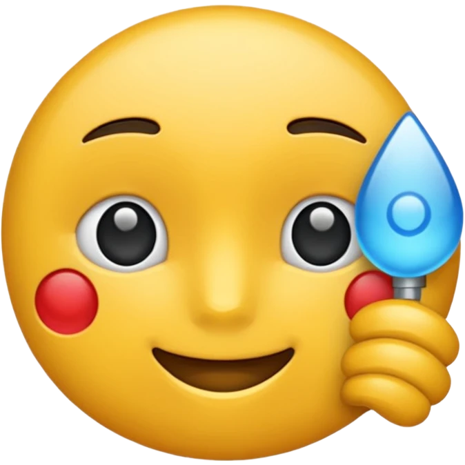 синий телефон  emoji