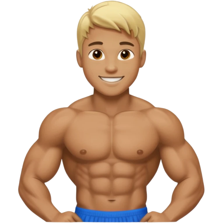 blonde black male athlete emoji