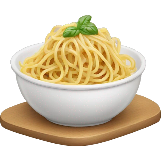 spaghetti carbonara emoji