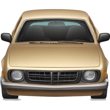 Car with sunglasses  emoji
