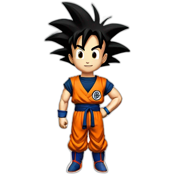 does goku clean nuts? emoji
