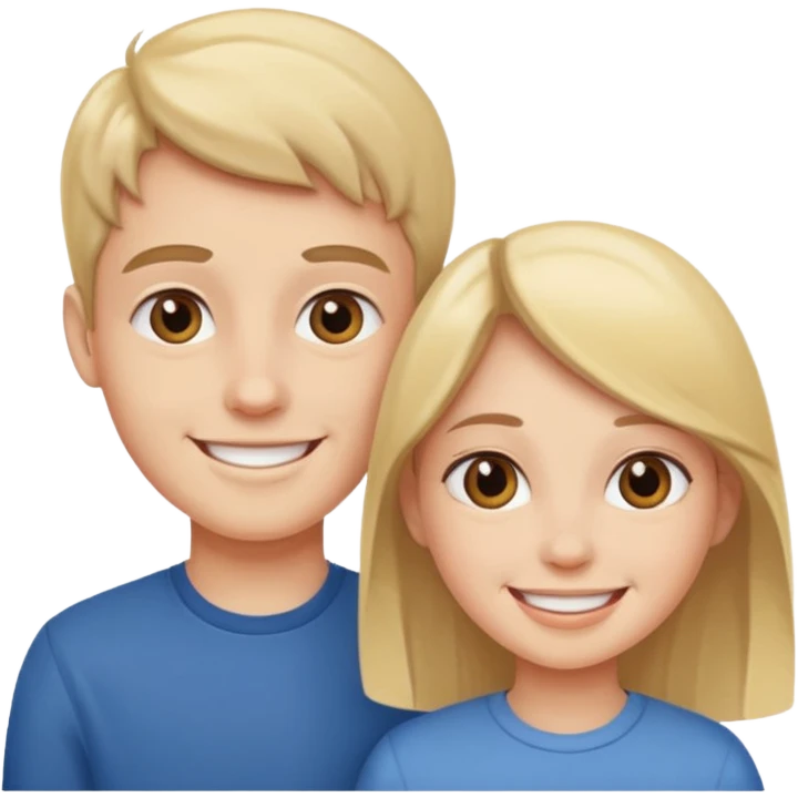 Sister and brother emoji