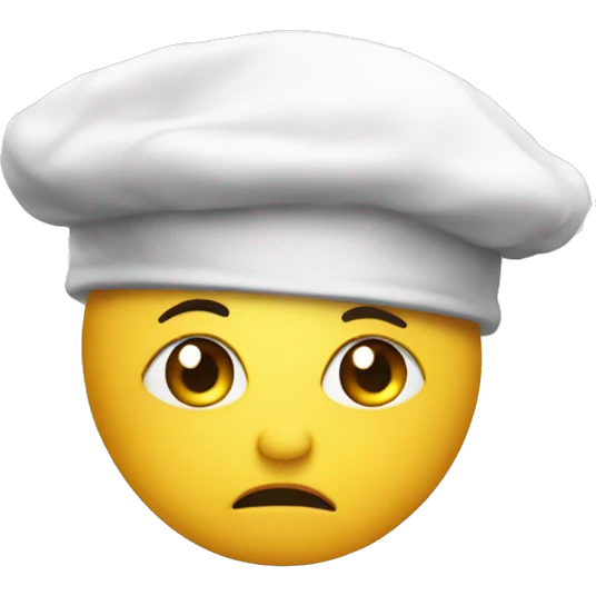 Thinking cap  emoji
