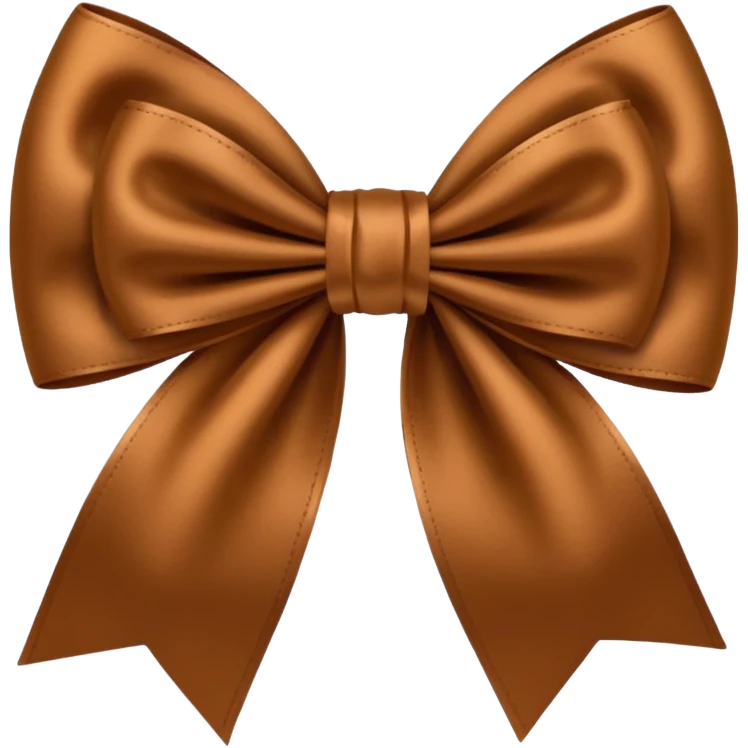 moño marrón  emoji