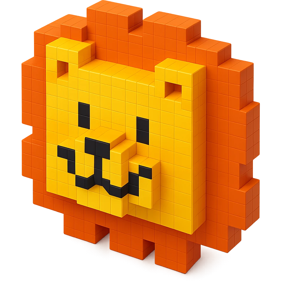 Lion Square  emoji