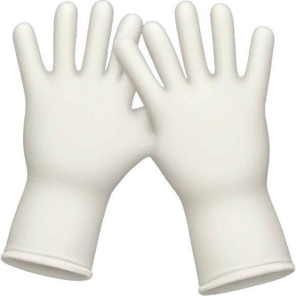Latex gloves emoji