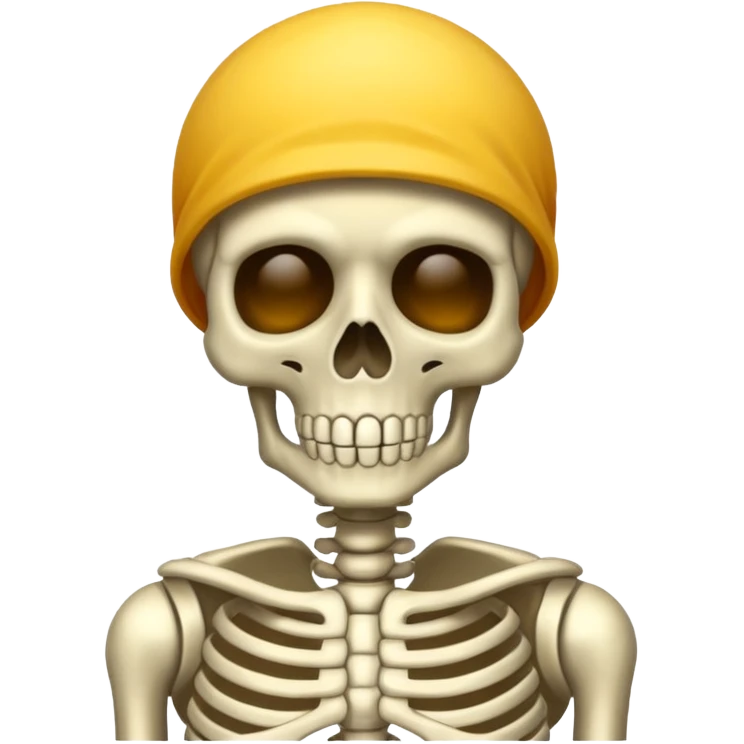 Aura skeleton emoji