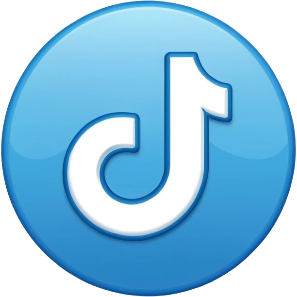 Tik tok mavi tik emoji