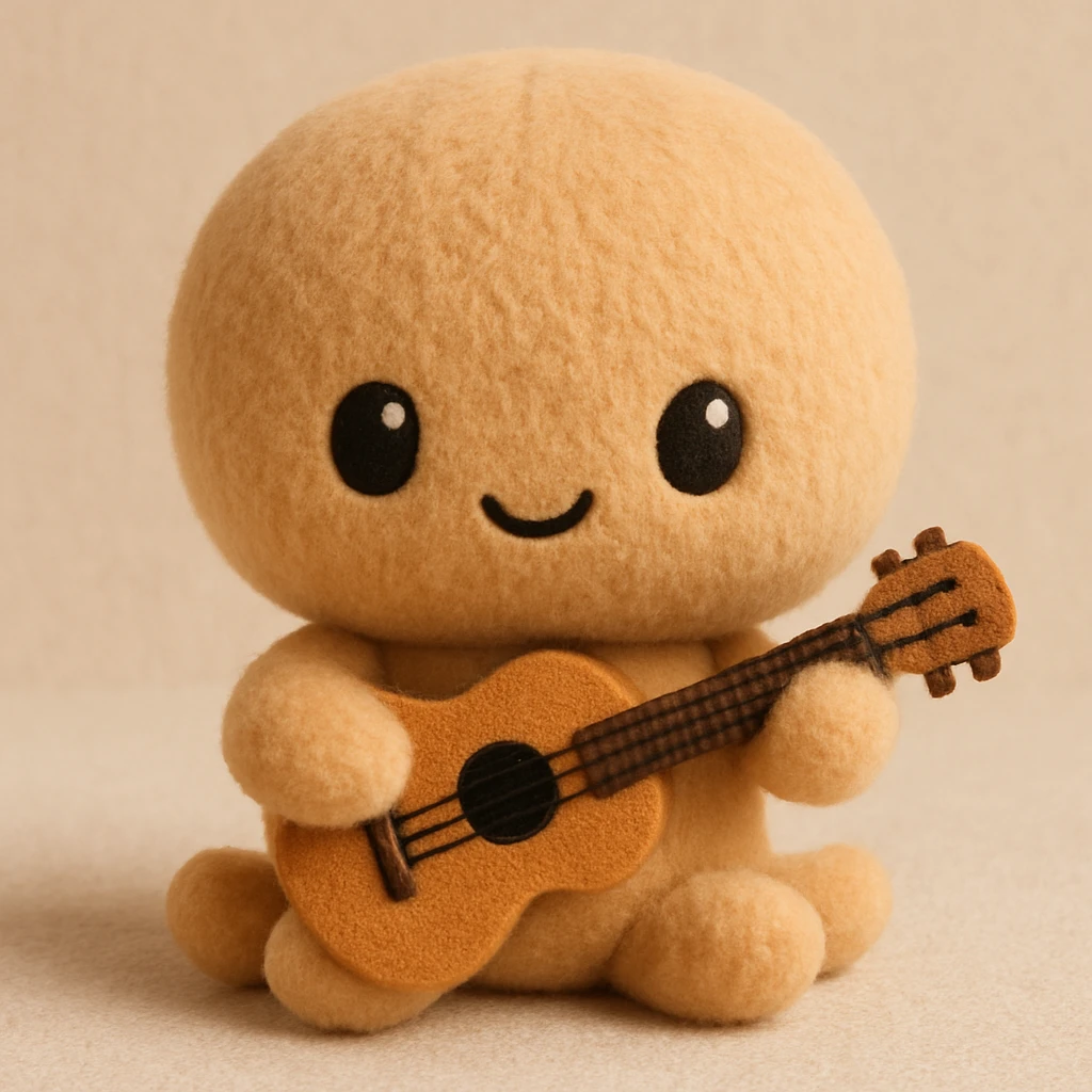 octopus playing guitar emoji