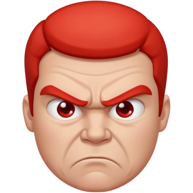 Angry emoji