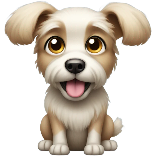 A cute Dog emoji