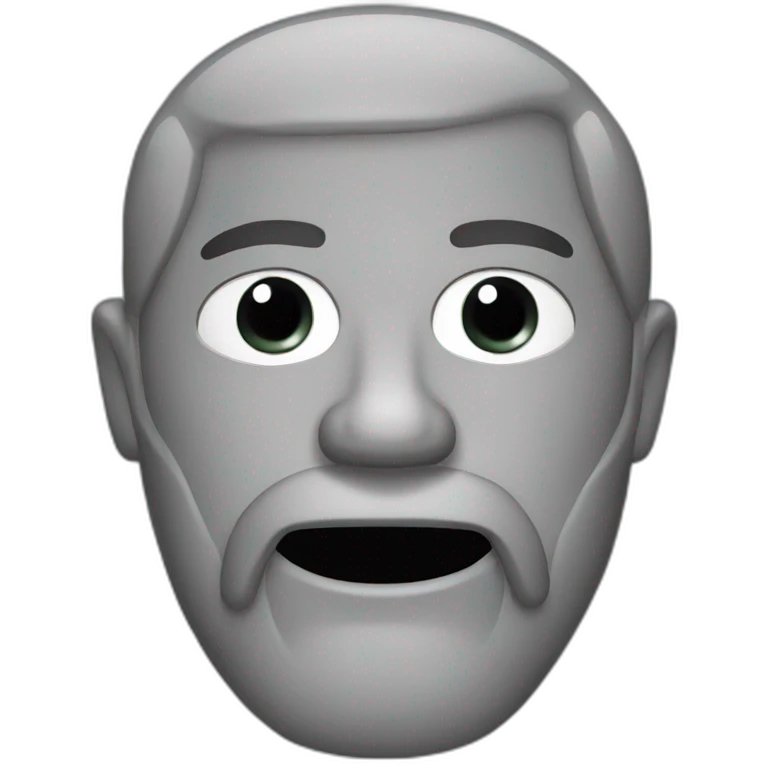 bearded man Lurk emoji
