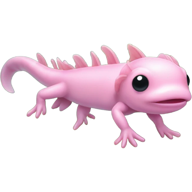 pink axolotl  emoji